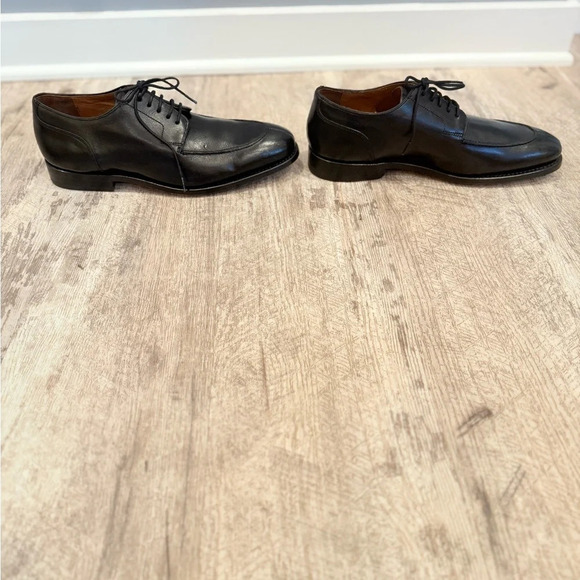 Allen Edmonds Watson Leather Derby Black Oxford Shoes Timeless Design NWOT main image 7